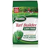 Scotts Turf Builder Lawn Food, 12.5 lb. - Lawn Fertilizer Feeds and Strengthens Grass to Protect Against Future Problems - Build Deep Roots - Apply to Any Grass Type - Covers 5,000 sq. ft. Photo, best price $18.44 new 2024