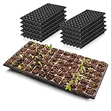 321Gifts, 10-Pack Seed Starter Kit, 2X Thicker 72 Cell Plastic Seedling Trays Gardening Germination Growing Trays Plant Grow Kit Seed Starting Trays Seedling Germination Nursery Pots Plug Photo, best price $23.40 new 2024