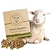 Foto NAKED SHEEP Bio Universal Langzeitdünger aus Schafwolle, 750 g organischer Dünger für Zimmerpflanzen, Tomaten, Gemüse und Gartenpflanzen - Bodenaktivator und Wasserspeicher