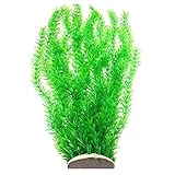 Lantian Grass Cluster Aquarium Décor Plastic Plants Extra Large 23 Inches Tall, Green Photo, best price $10.99 new 2024