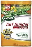 Scotts Turf Builder WinterGuard Fall Weed & Feed 3: Covers up to 5,000 sq. ft., Fertilizer, 14 lbs., Not Available in FL Photo, best price $21.99 new 2024