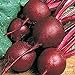 Photo Beets,Ruby Queen, Heirloom, Non GMO, 100 Seeds, Tender and Sweet, DEEP RED