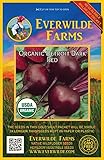 Everwilde Farms - 500 Organic Detroit Dark Red Beet Seeds - Gold Vault Packet Photo, best price $3.25 new 2024