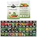 Photo Survival Garden Seeds Home Garden Collection Vegetable & Herb Seed Vault - Non-GMO Heirloom Seeds for Planting - Long Term Storage - Mix of 30 Garden Essentials for Homegrown Veggies