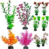 Nothers 10 Premium Fish Tank Accessories or Fish Tank Decorations ,a Variety of Sizes and Styles of Aquarium Plants or Aquarium Decorations,Including Large, Medium and Small Fish Tank Plants Photo, best price $6.98 new 2024