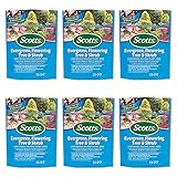 Scotts Evergreen, Flowering Tree & Shrub Continuous Release Plant Food, Plant Fertilizer, 3 lbs. (6-Pack) Photo, best price $40.43 new 2024