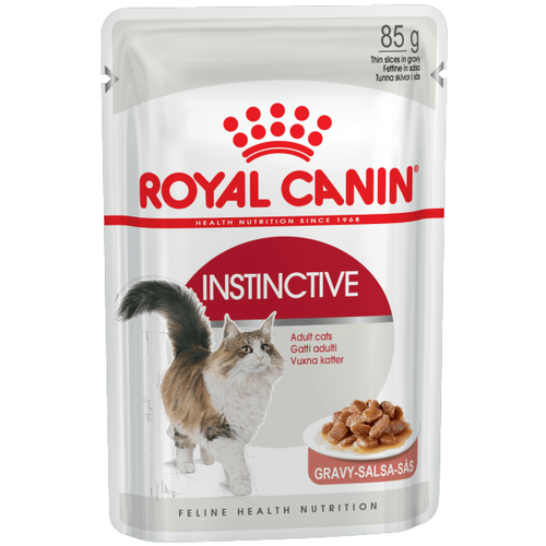 Royal Canin Instinctive (в соусе), пауч для взрослых кошек, 85 г фотография