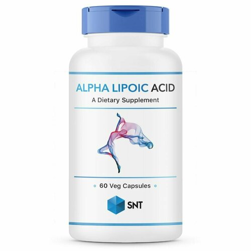 Альфа липоевая кислота SNT Alpha Lipoic Acid 600 мг 60 капсул витамины для похудения и печени фотография