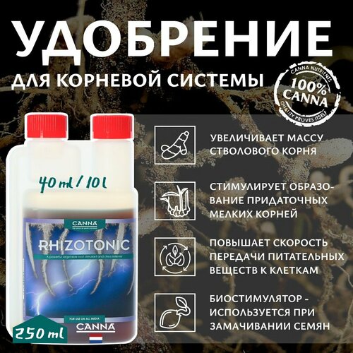 фотография Удобрение для корнеобразования Canna Rhizotonic 0.25 л., купить за 1724 р