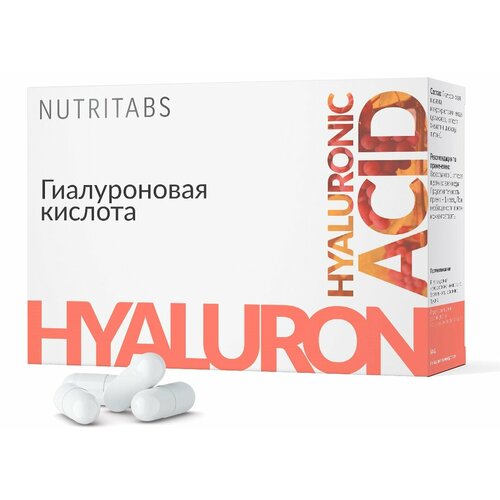 Гиалуроновая кислота для суставов и увлажнения кожи , Hyaluronic Acid NUTRITABS фотография