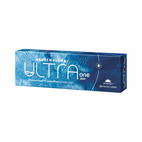 Контактные линзы Bausch & Lomb Ultra One Day, 30 шт., R 8,6, D -11,5 фотография