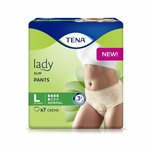 Впитывающие трусы Tena Lady Slim Pants Normal Large 7 шт. фотография