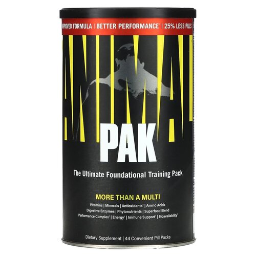 Animal Pak The Ultimate Foundational Training Pack пак., 610 г, 44 шт. фотография