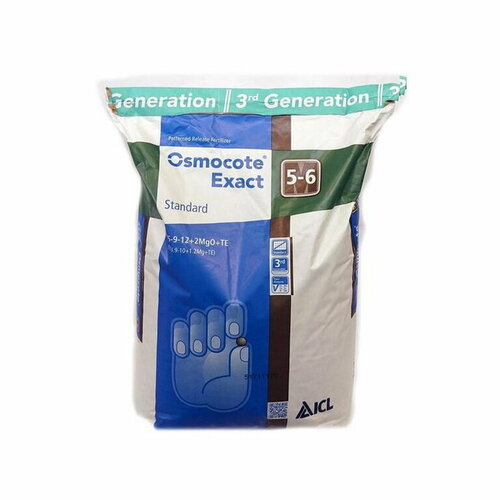 Osmocote Exact Standard 15-9-12+2MgO+МЭ 5-6 мес 100 г (ручная фасовка) фотография