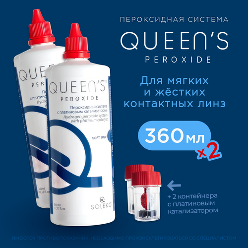 Пероксидный раствор Soleko Queen's Peroxide, 360 мл - 2 шт. фотография