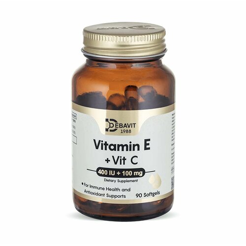 Комплекс витаминов Vitamin E+Vitamin C фотография