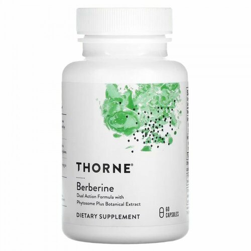 Thorne Research Berberine (Берберин) 500 60 капсул фотография