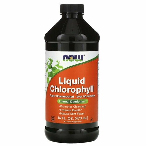 Хлорофилл NOW LIQUID CHLOROPHYLL (473 мл) фотография