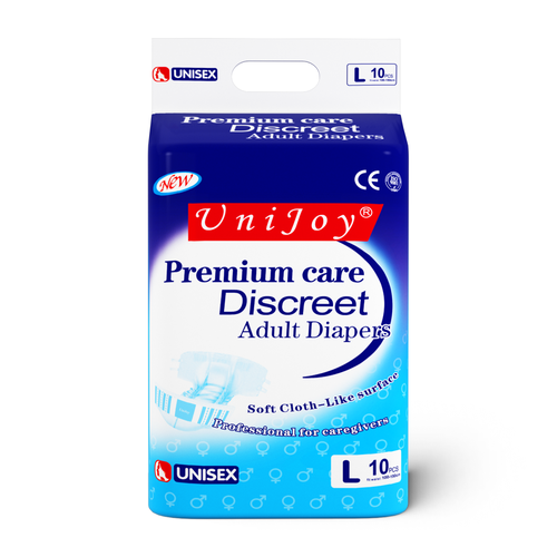 Подгузники для взрослых Unijoy Premium care Discreet, L, 10 шт. фотография