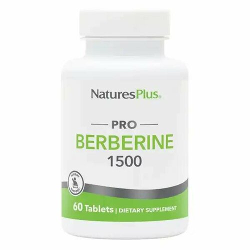 Nature's Plus PRO Berberine 1500, 60 таб. фотография