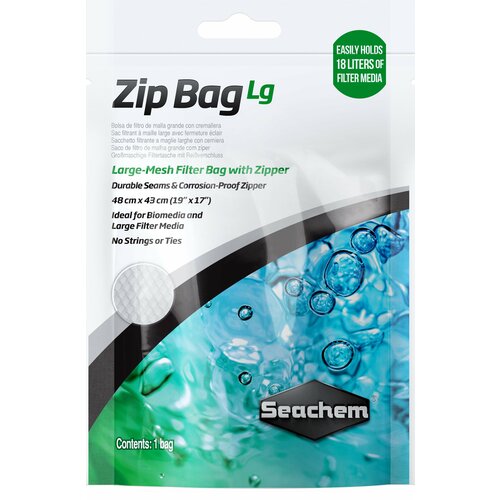 Мешок для наполнителей Seachem Zip Bag L (48х43см) фотография