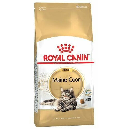 Royal Canin Maine Coon Adult Корм сухой сбалансированный для взрослых кошек породы Мэйн Кун, вес 10 кг. фотография