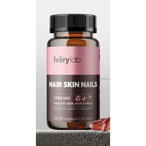 Витаминный комплекс HAIR SKIN NAILS Iverylab для волос, кожи и ногтей фотография