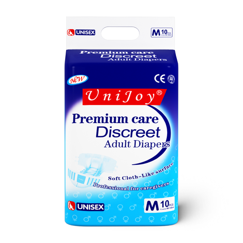 Подгузники для взрослых Unijoy Premium care Discreet, M, 10 шт. фотография