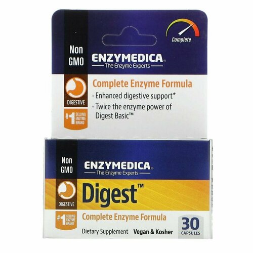 Enzymedica, Digest, комплексная ферментная формула, 30 капсул фотография