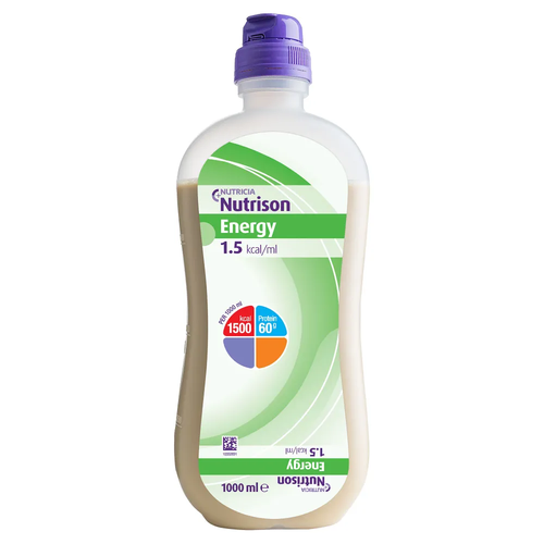 Nutrison (Nutricia) Energy (бутылка), готовое к употреблению, 1000 мл, 1000 г, нейтральный фотография