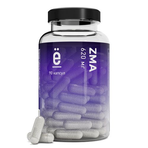 фотография Комплекс ZMA (Mg+Zn+B6), Ёбатон, 90 капсул, купить за 382 р