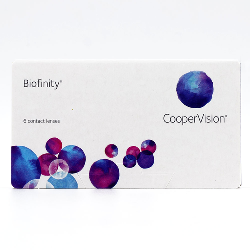 Контактные линзы CooperVision Biofinity, 6 шт., R 8,6, D +5,25, прозрачный, 1 уп. фотография