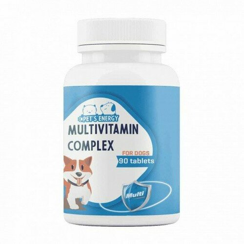 Кормовая добавка PET'S ENERGY Витамины для собак Multivitamin complex , 90 таб. фотография