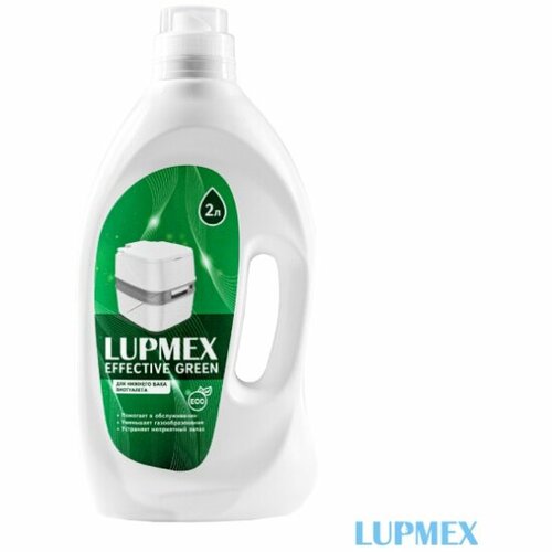 Жидкость туалетная Lupmex Effective Green 2л фотография