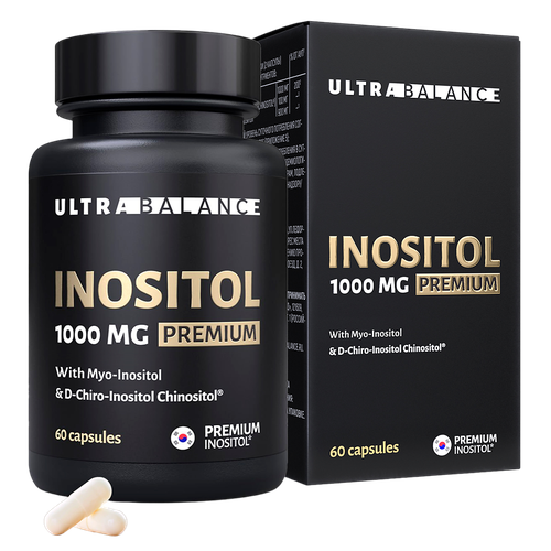 Инозитол/Inositol Premium 1000 мг UltraBalance капсулы по 550 мг 60 шт фотография