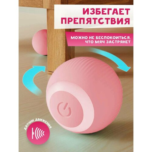 Игрушка для кошек и собак мячик интерактивный от RiMax фотография