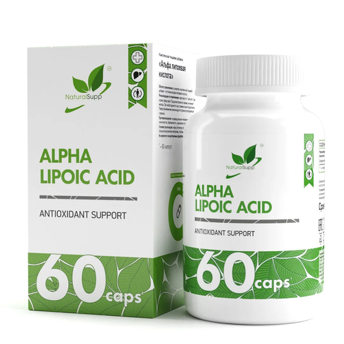 Alpha Lipoic Acid, капс., 100 мг, 91 г, 60 шт. фотография