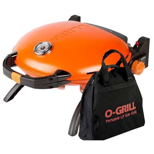 Гриль газовый O-GRILL 700T, 58х56.5х21.5 см + адаптер А + сумка фотография