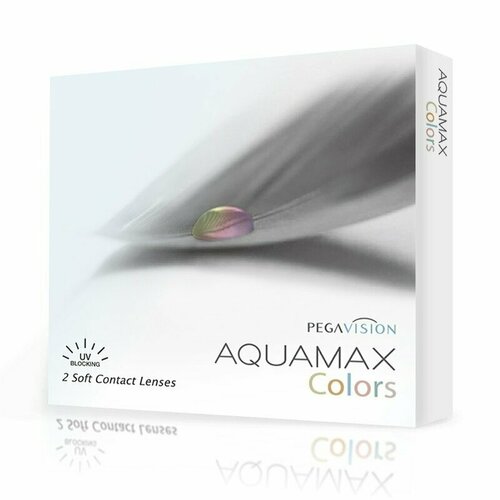 Контактные линзы Pegavision Aquamax Colors, 2 шт., R 8,6, D -5, Hazel, 1 уп. фотография