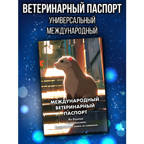 Ветеринарный паспорт для кошек и собак международный фотография