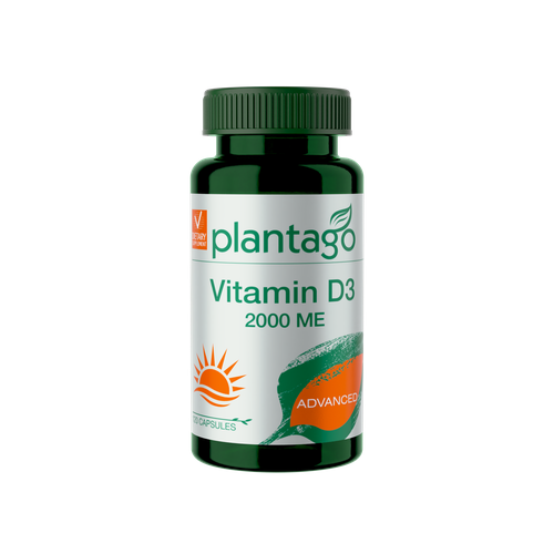 Plantago Vitamin D3 2000 me, Витамин Д3, D3 2000 ME, БАД иммуномодулятор витаминный комплекс для иммунитета, метаболизма / Плантаго фотография