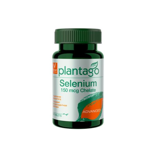 Plantago Selenium Селен (Sе), 150 мкг красоты и репродуктивной системы, антиоксидант, 60 шт. фотография