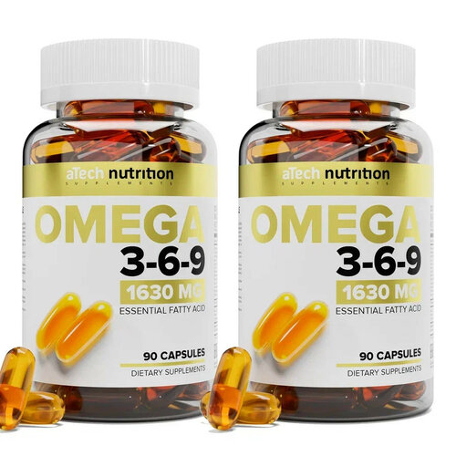 Omega 3-6-9 капс., 1.63 г, 90 шт., 2 уп. фотография