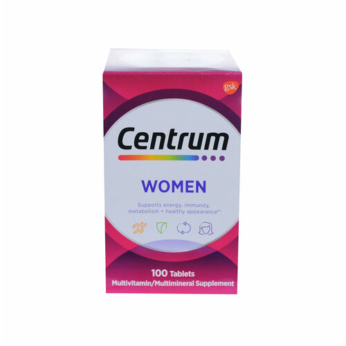 Centrum Women Multivitamin Витамины для женщин 100таблеток. фотография