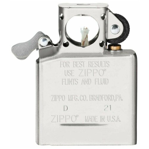 фотография Трубочный вставной блок (инсерт) для широкой зажигалки Zippo, покрытие хром, купить за 1645 р