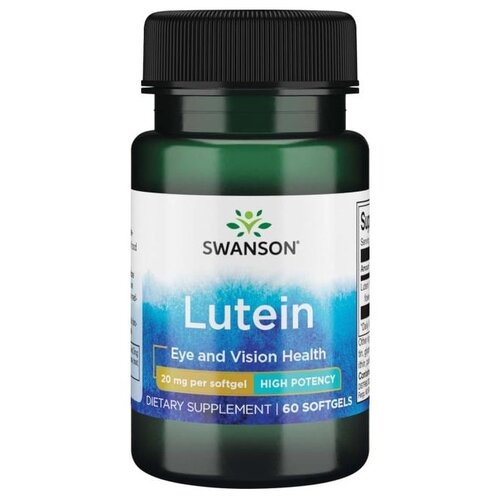 Lutein, 20 мг, 50 г, 60 шт. фотография