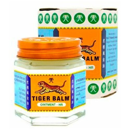 фотография Тайский тигровый бальзам согревающий, 30 мл, Белый, Tiger Balm, купить за 688 р