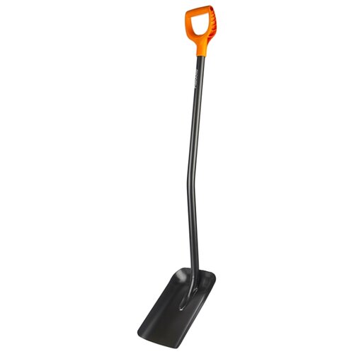 Лопата совковая FISKARS Solid 1026685 127 см, 127 см, черный фотография