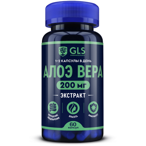 GLS pharmaceuticals GLS Алоэ Вера капс., 30 г фотография