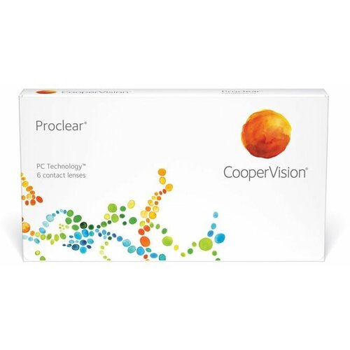 Контактные линзы CooperVision Proclear.., 6 шт., R 8,6, D -7,5, прозрачные, 1 уп. фотография